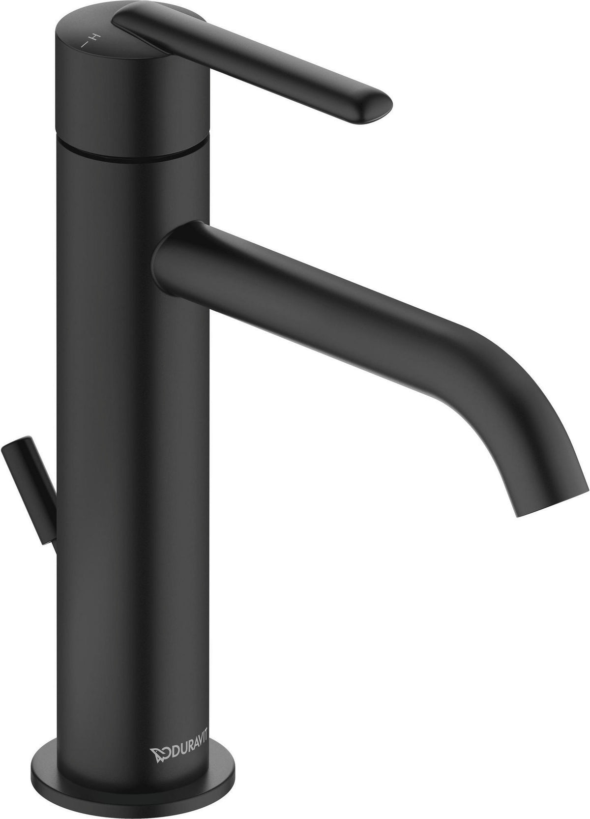 Duravit Balcoon Einhebel-Waschtischmischer 138 mm mit Zugstange, Chrom, Fresh Start, MinusFlow