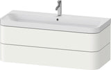 Duravit Happy D.2 Waschtischset 1175 mm wandhängend mit Tip-on Technik und Soft-Close