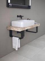 DURAVIT Wave Einhebel-Waschtischmischer Unterputz 202 mm Chrom – Keramikmischsystem