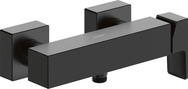 DURAVIT Manhattan Einhebel-Brausemischer Aufputz Keramikmischsystem Schwarz Matt
