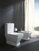 DURAVIT WC-Sitz 2nd floor mit SoftClose und Edelstahl-Scharnieren, weiß