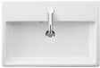 DURAVIT Vero Air Waschtisch 600 mm Weiß mit Überlauf und Hahnlochbank