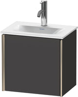 Duravit XViu Waschtischunterbau wandhängend 1 Tür 397x430x310 mm Anthrazit