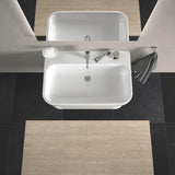 Duravit Happy D.2 Möbelwaschtisch 800 mm mit Überlauf, 1 Hahnloch, weiß – wandhängend