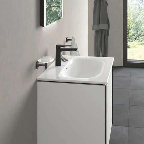 DURAVIT Viu Möbelwaschtisch 730 mm Weiß mit Überlauf und Hahnlochbank