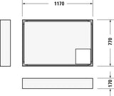 DURAVIT D-Code Duschwanne 1000x700 mm Weiß Sanitäracryl rechteckig