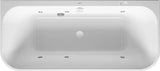 DURAVIT Whirlwanne Happy D.2Plus 1800x800mm Acryl Graphit Supermatt Vorwand