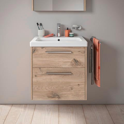 DURAVIT D-Code 2.0 Waschtischunterbau wandhängend 584 mm mit Soft-Close