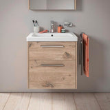 Duravit D-Code Waschtisch 650x480mm weiß mit Überlauf, 1 Hahnloch, wandhängend