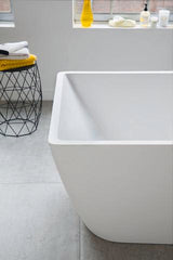DURAVIT DuraSquare Whirlwanne 1850x850 mm freistehend mit Air-System und 2 Rückenschrägen