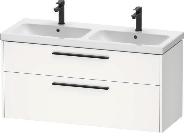 DURAVIT D-Code 2.0 Waschtischunterbau 1184 mm mit Schubkasten und Soft-Close in Weiß Matt