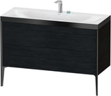 DURAVIT XViu c-bonded Waschtischunterbauset 1200 mm Eiche mit 2 Auszügen