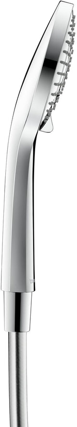DURAVIT Handbrause MinusFlow 3-Jet D110 Soft Rain/Rain/Intense Rain, Schwarz M.