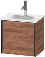 DURAVIT XViu Waschtischunterbau 1 Tür 397x430x310 mm Nussbaum dunkel matt
