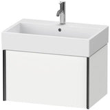 Duravit Waschtischunterbau XVIU 684 mm weiß matt – wandhängend mit Tip-On-Technik