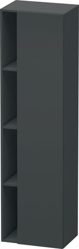 DURAVIT DuraStyle Hochschrank 360x500x1800mm, 1 Tür links, weiß matt – Wandhängend mit Soft-Close