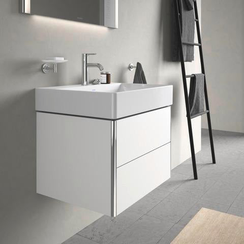 DURAVIT DuraSquare Waschtisch 600 mm, ohne Überlauf, mit Hahnlochbank, weiß – rechteckiges Design