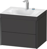 DURAVIT XViu Waschtischunterbauset 2 Schubkästen 503x600x480 mm Anthrazit