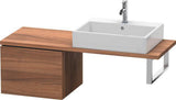 Duravit L-Cube Konsolenunterschrank 520 mm amerikanisch Nussbaum mit Tip-On-Technik