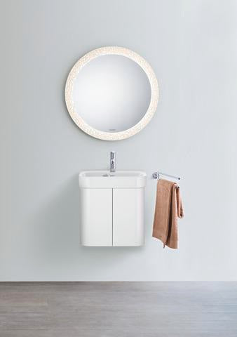 DURAVIT Happy D.2 Waschtischunterbau taupe supermatt 475 mm, 2 Türen, wandhängend