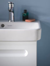 Duravit No.1 Waschtischunterbau wandhängend 440 mm, 1 Tür links, weiß matt