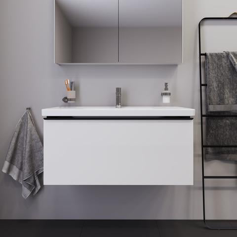 DURAVIT Spiegelschrank BETTER mit LED-Beleuchtung, 760 mm, Anschlag links, Front- und Innenspiegel