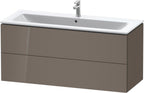flannel grey hochglanz / Mitteldichte Faserplatte (MDF) / 2 Schubkästen