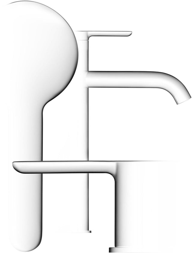 Duravit C.1 Einhebel-Waschtischmischer ohne Zugstange, Chrom – Keramikmischsystem, 113 mm Ausladung