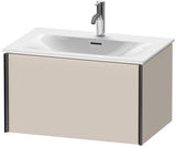 Duravit Waschtischunterbau XVIU 710x397x480mm Nussbaum Mitte – Wandhängend für Viu 234473