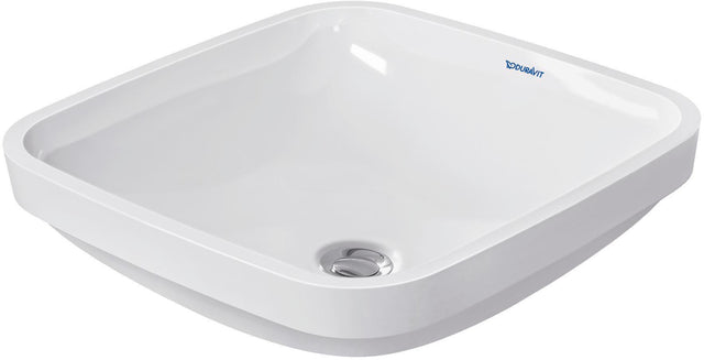 DURAVIT DuraStyle Einbauwaschtisch 370 mm weiß mit Überlauf und WonderGliss