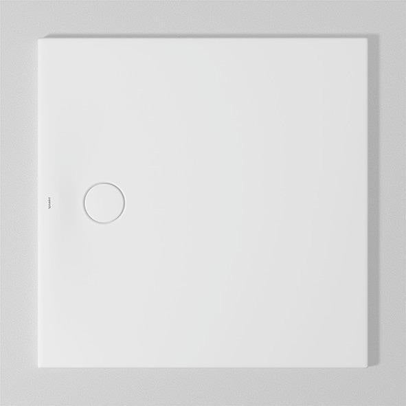 DURAVIT Tempano Duschwanne 800x800x40 mm Weiß – Quadratisch, flächenbündig, Sanitäracryl