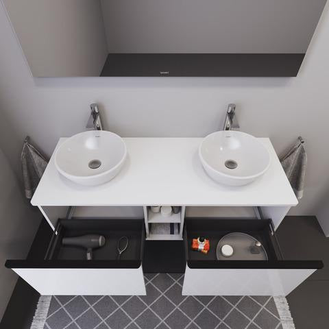 DURAVIT Licht & Spiegel Wandspiegel 400x700mm beleuchtet IP44 mit Befestigungsmaterial