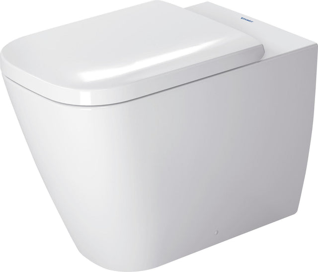 DURAVIT Stand-WC Happy D.2 570 mm Tiefspüler, Abgang waagerecht, weiß