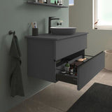 DURAVIT Sivida Spiegel Ablage 1000 mm Chrom/Nussbaum Matt – Badablage mit Befestigungsmaterial
