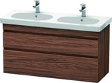 Duravit DuraStyle Waschtischunterbau 1150 mm, 2 Schubkästen, weiß matt – wandhängend