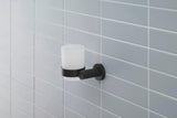 DURAVIT D-Code Glashalter mit Glas links in Chrom – Wandmontage, verchromt, inkl. Befestigungsmaterial