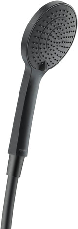 DURAVIT Handbrause MinusFlow 3-Jet D110 Soft Rain/Rain/Intense Rain, Schwarz M.