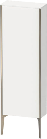Duravit XViu Halbhochschrank 500 mm weiß matt mit Tip-on Technik und Soft-Close