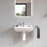 Duravit Halbsäule Starck 3 von Philippe Starck – Keramik, weiß, 315x170x320 mm