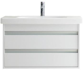 DURAVIT Waschtischunterbau Ketho wandhängend 800 mm, 2 Schubkästen, weiß matt, für D-Code 034285