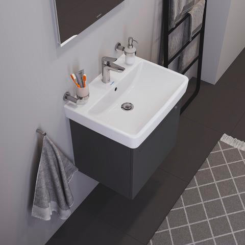Duravit No.1 Waschtischunterbau wandhängend 540 mm mit 1 Auszug, weiß matt
