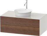 DURAVIT White Tulip Waschtischunterbau wandhängend 1000 mm, 2 Schubkästen, Weiß Seidenmatt