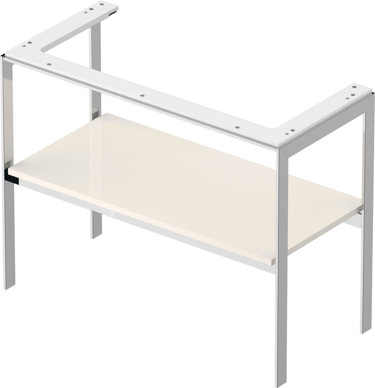 DURAVIT Metallkonsole White Tulip 984x760x450 mm Taupe Hochglanz von Philippe Starck