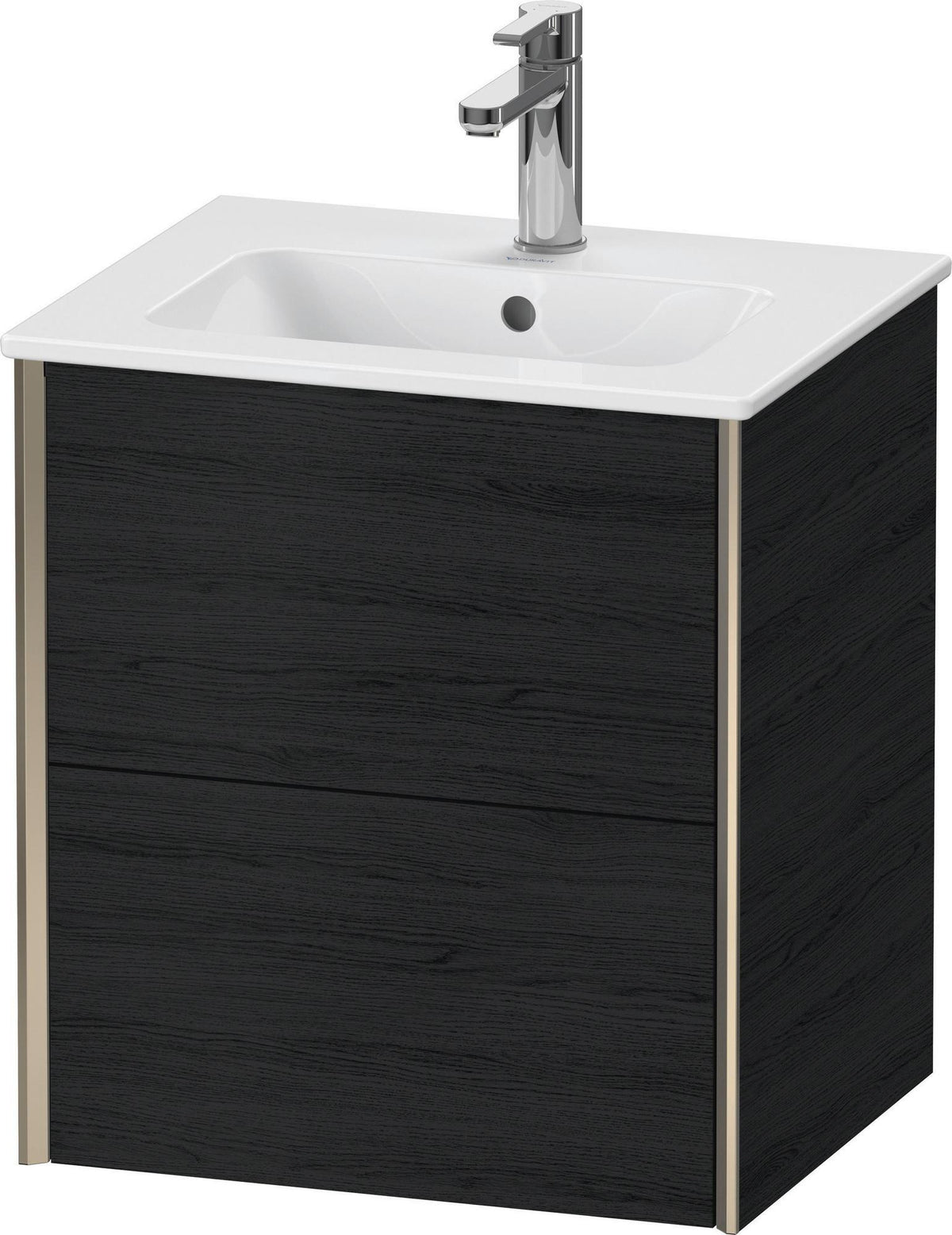 DURAVIT XViu Waschtischunterbau wandhängend 510 mm mit 2 Schubkästen und Tip-on Technik