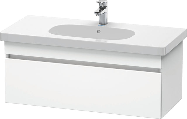 DURAVIT DuraStyle Waschtischunterbau 1000 mm wandhängend mit 1 Auszug und Soft-Close in Weiß Matt