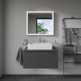 Duravit Vero Aufsatzbecken 600 mm weiß geschliffen ohne Überlauf ohne Hahnloch