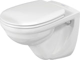 Duravit Wand-WC D-Code basic 560 mm Tiefspüler weiß mit HygieneGlaze