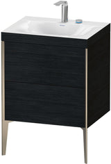 DURAVIT XViu c-bonded Set bodenstehend 480x600x610mm, 2 Auszüge, Eiche