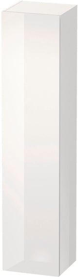 Duravit L-Cube Hochschrank 1760 mm, 1 Tür rechts, weiß hochglanz – wandhängend mit Soft-Close