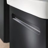 Duravit No.1 Waschtischunterbau wandhängend 740 mm Weiß Matt mit 1 Auszug und Soft-Close